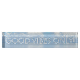 Gute Vibes! Beach Vibes! Schreibschild! Namensplakette