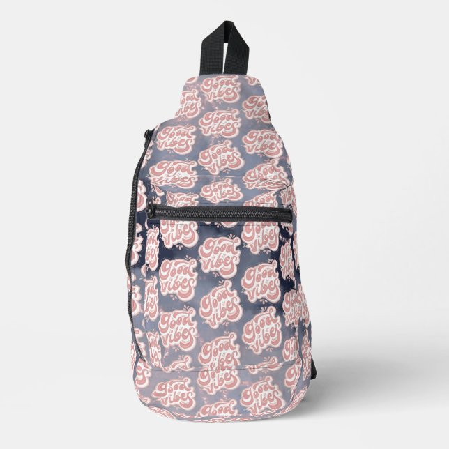 Gute Vibes Crossbody Bag (Vorderseite)