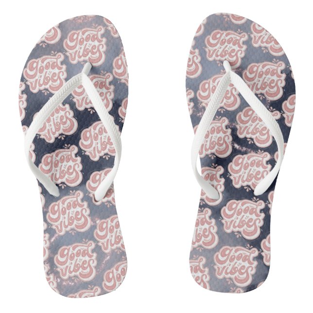 Gute Vibes Flip Flops (Fußbett)