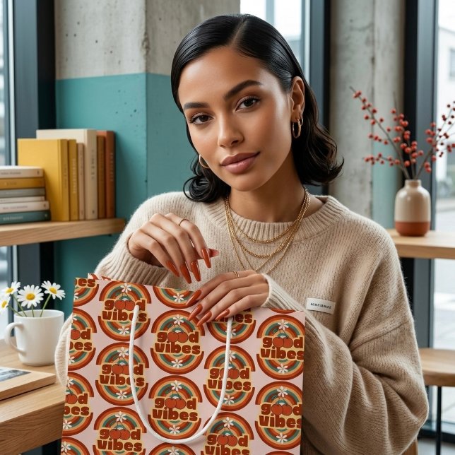 Gute Vibes Große Geschenktüte (Von Creator hochgeladen)