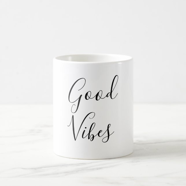 Gute Vibes Kaffeetasse (Mittel)