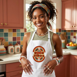 Gute Vibes Lange Schürze