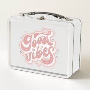 Gute Vibes Metall Brotdose