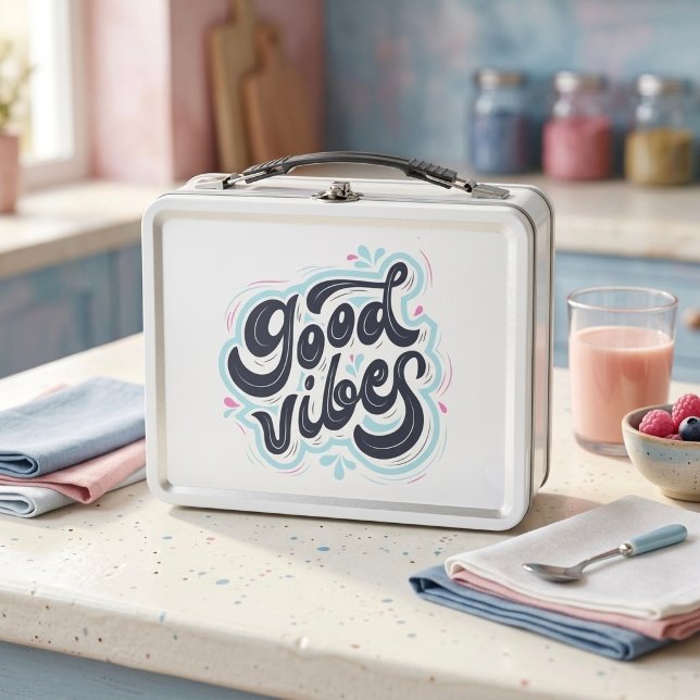 Gute Vibes Metall Lunchbox (Von Creator hochgeladen)