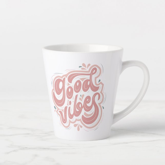 Gute Vibes Milchtasse (Rechts)
