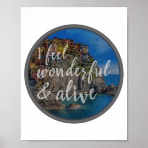 gute Vibes motivierend Erfolgsquoten Poster