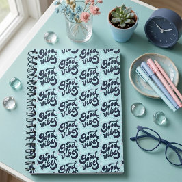 Gute Vibes Notizbuch Notizblock