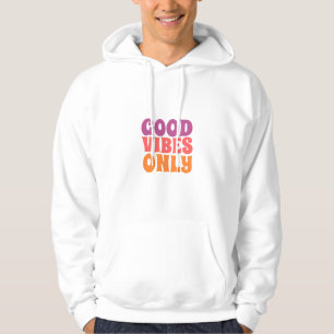 Gute Vibes nur Minimalistisch Hoodie