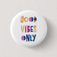 Gute Vibes nur Motivierend farbenfroh modern