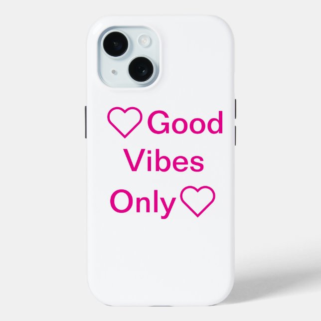 Gute Vibes nur Pastelltelefon Fall Case-Mate iPhone Hülle (Rückseite)