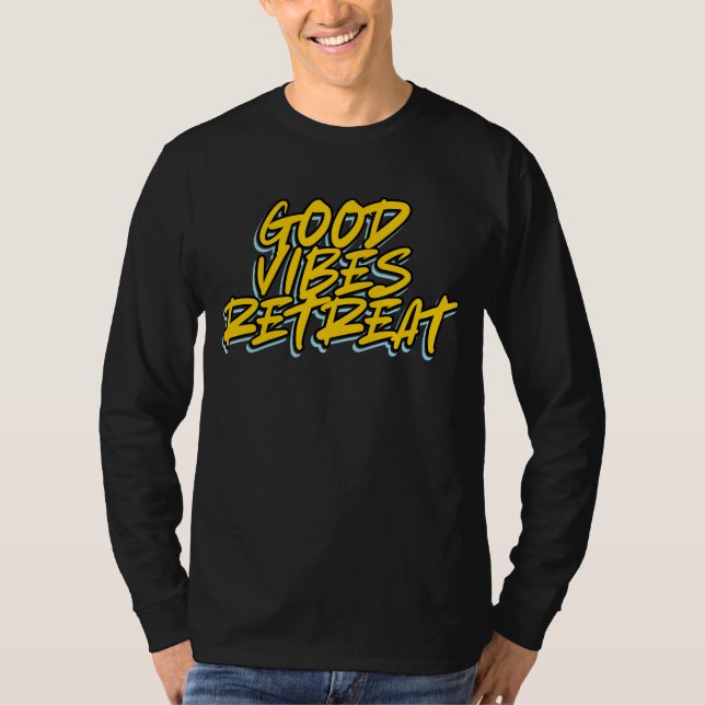GUTE VIBES RETREAT T-Shirt (Vorderseite)