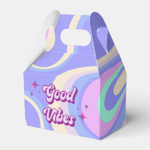 Gute Vibes Retro-Disco-Brautparty-Geschenkbox Geschenkschachtel