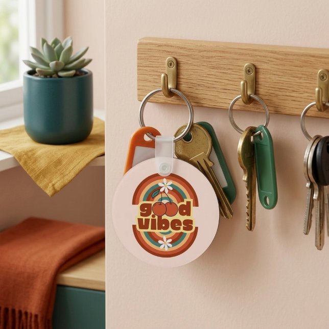 Gute Vibes Schlüsselanhänger (Von Creator hochgeladen)
