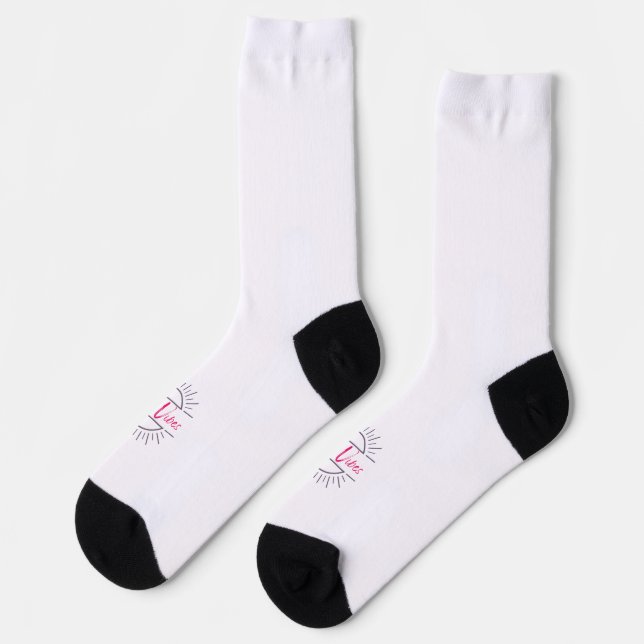 Gute Vibes Socks Socken (Linkes Detail)