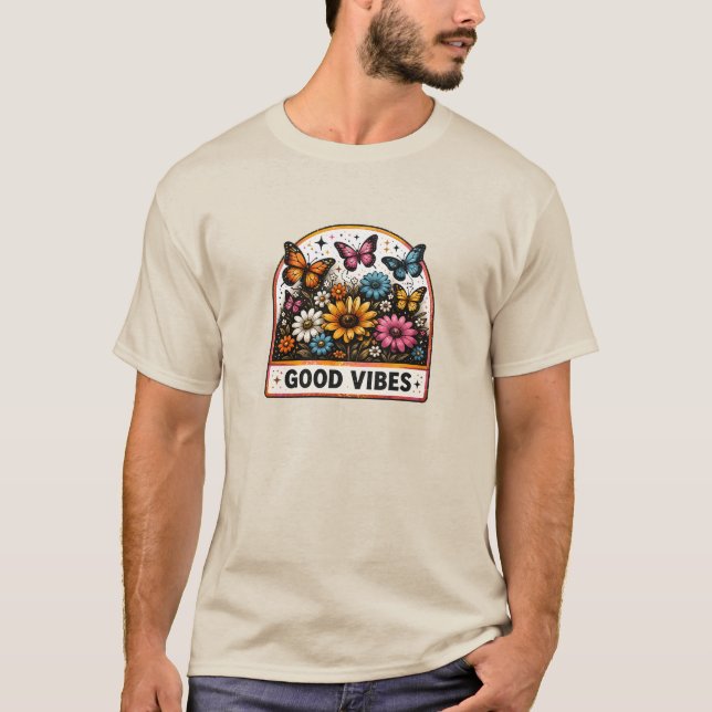 Gute Vibes T-Shirt (Vorderseite)