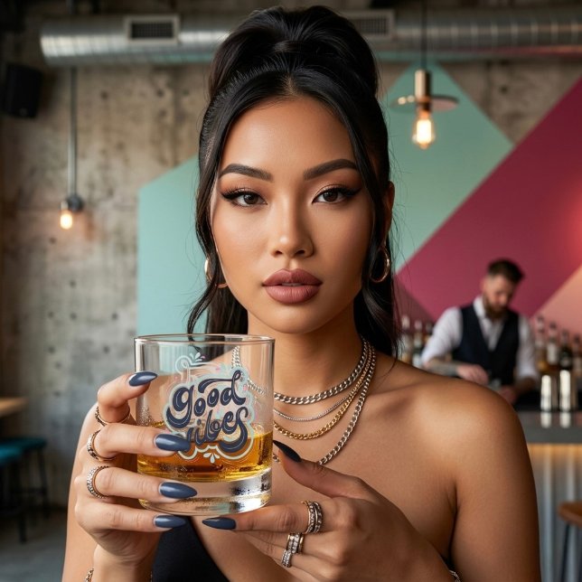 Gute Vibes Whiskyglas (Von Creator hochgeladen)