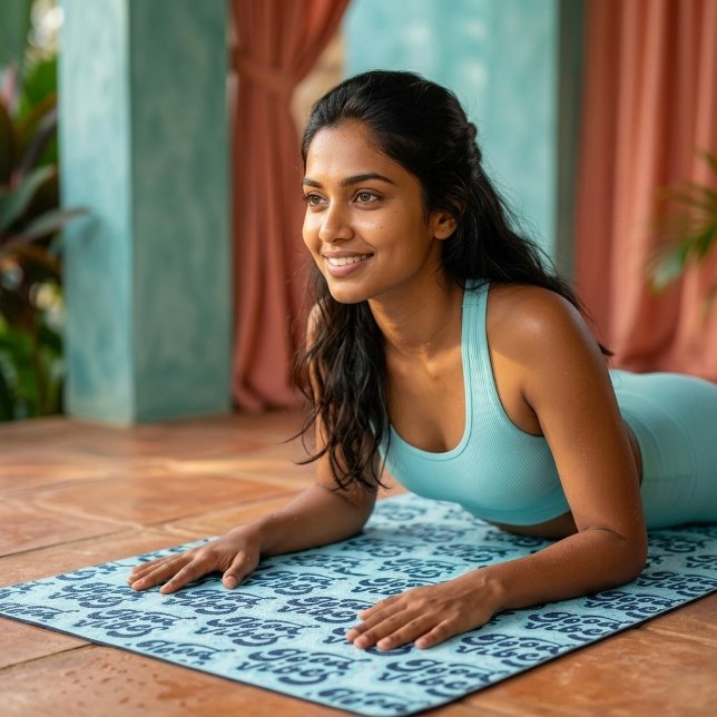 Gute Vibes Yoga Mat Yogamatte (Von Creator hochgeladen)
