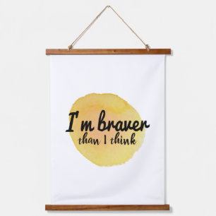 gute vibes Zitate für die Selbst-Liebe Wandteppich Mit Holzrahmen