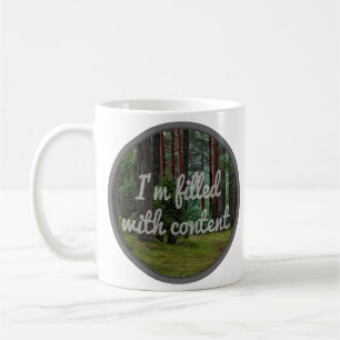 gute vibes zitiert über das Leben als Inspiration Kaffeetasse
