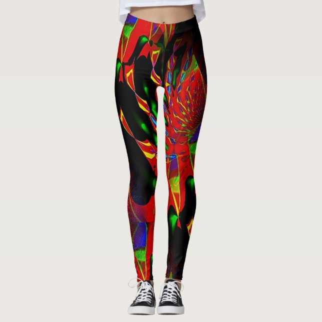 Gute Vibrationen Leggings (Vorderseite)