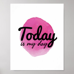 gute Villen Worte für die Liebe und Selbstversorgu Poster