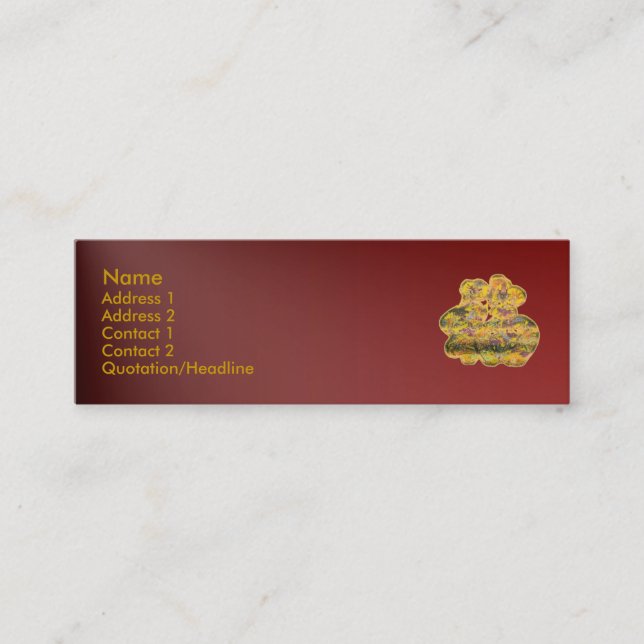 Gute Visitenkarte (Vorderseite)