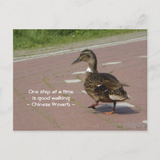Gute Wanderung Postkarte