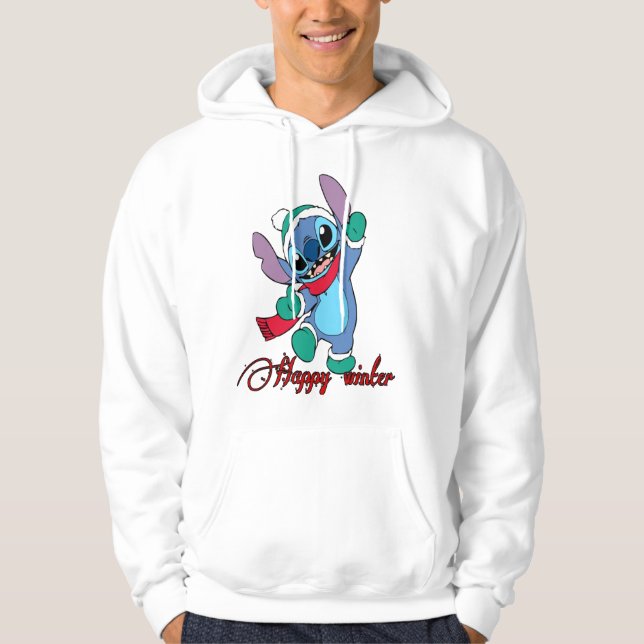 Gute Wintersaison Hoodie (Vorderseite)