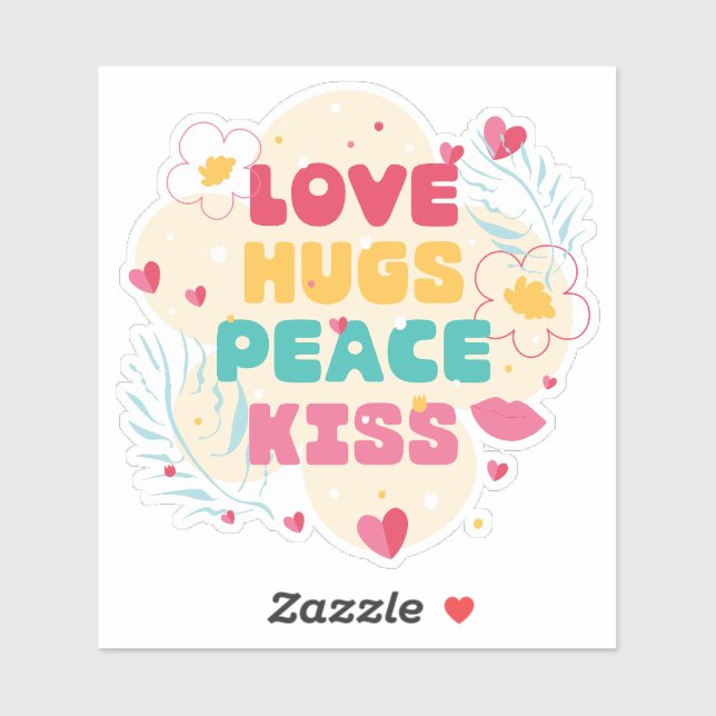 Gute Wünsche. Aufkleber (Blatt)