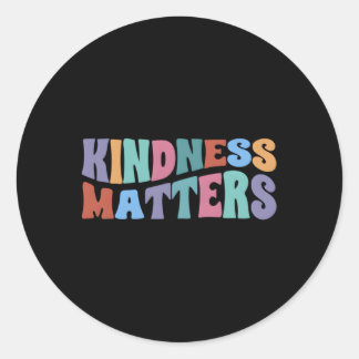 Güte zählt positive Motivierend Zitat Messa Runder Aufkleber