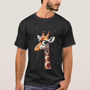 Gute Zeit Hipster-Giraffen-T-Shirt für Männer und T-Shirt