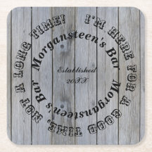 Gute Zeit, Holz aussehen Bar oder Mann Höhle Name