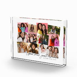 Gute Zeiten große Erinnerungen 12 Foto Collage Dis