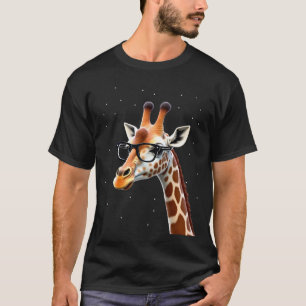 Gute Zeiten Hipster-Giraffen-T-Shirt Herren Damen T-Shirt