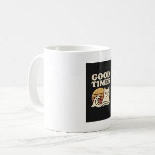 Gute Zeiten Retro - Vintage positive Bilder Kaffeetasse