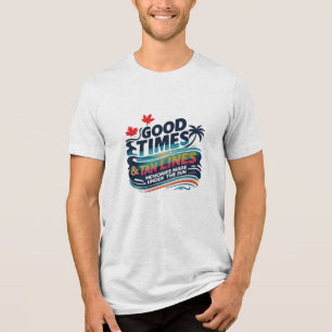 Gute Zeiten & Sonnenbräune – Unter den Sonnenunter Tri-Blend Shirt
