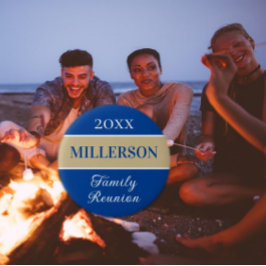 Gute Zeiten! Wiedersehen-Taste für CUSTOM Family Button