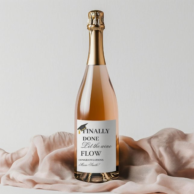 Gute Zusammenarbeit mit dem Geschlossen Abschluss  Weinetikett (Von Creator hochgeladen)