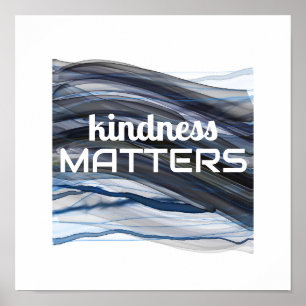 Gütefragen zitieren minimalistische Aquarellfarben Poster