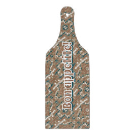 Guten Appetit! Abstrakt Earth Camouflage Brown Schneidebrett