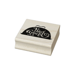 Guten Appetit Gummistempel