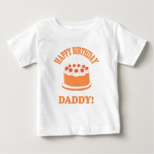 Guten Geburtstag, Daddy Design 2 Baby T-shirt