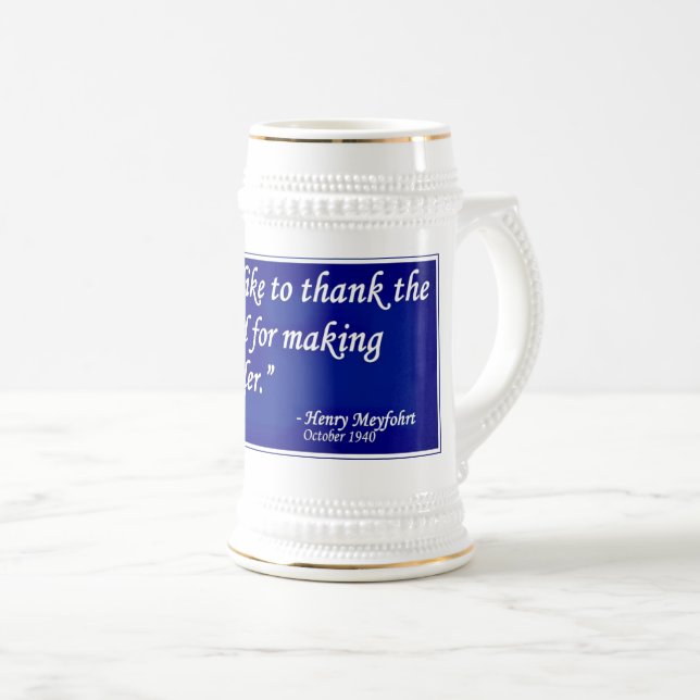 Guten Herrn Bierglas (VorderseiteRechts)