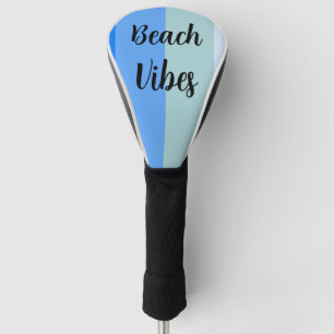Guten Morgen blau gestreift Golf Headcover