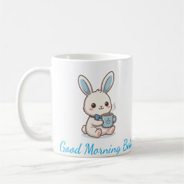Guten Morgen Bobo Bunny Kaffeetasse - Süßes Kawaii