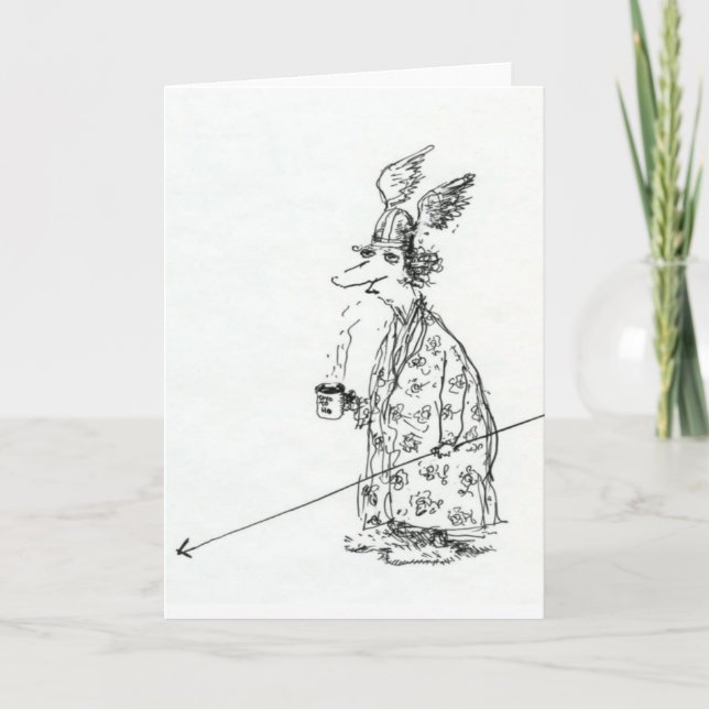 Guten Morgen, Brunnhilde Card Karte (Vorderseite)