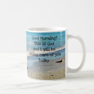 "Guten Morgen, das ist Gott" Kaffee-Tasse Kaffeetasse