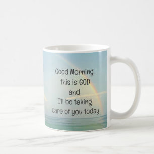 Guten Morgen, das ist Gott Kaffeetasse