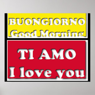 Guten Morgen - Ich Liebe dir Poster