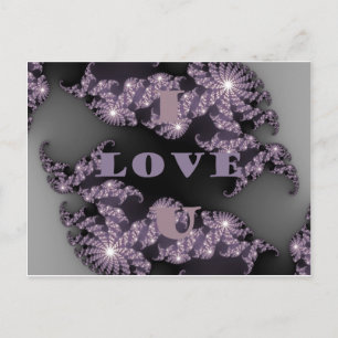 Guten Morgen, ich Liebe Postkarte